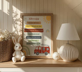 Affirmationsposter A3 TaTü TaTa Feuerwehr