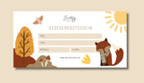 Geschenkgutschein Fuchs