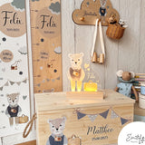 Spielzeugkiste Teddy Reisen