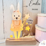 Spielzeugkiste Hasenmädchen Beige