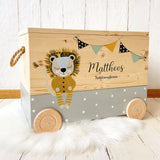 Spielzeugkiste Löwe