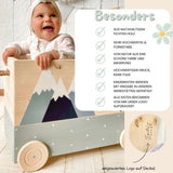 Spielzeugkiste Holzeisenbahn