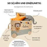 Spielzeugkiste Holzeisenbahn