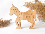 Holzpuzzle groß "Pferd"