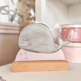 Süße Nachtlichtlampen aus Acrylglas Wal Rosa