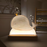 Kinderzimmerlampe Wal Blau