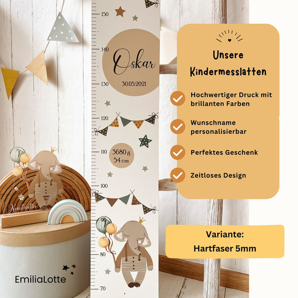MESSLATTE " ELEFANT " 70-160CM