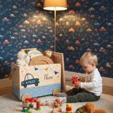 Spielzeugkiste Polizeiauto