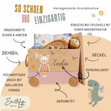 Spielzeugkiste Teddy Rosa