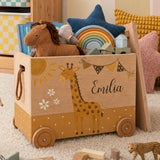Spielzeugkiste Giraffe versch. Farben