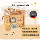 Spielzeugkiste Löwe Regenbogen Bunt