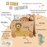 Spielzeugkiste Löwe Rosa