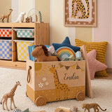 Spielzeugkiste Giraffe versch. Farben