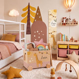 Spielzeugkiste Giraffe versch. Farben