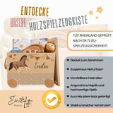 Spielzeugkiste Pferd