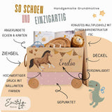 Spielzeugkiste Pferd