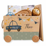 Spielzeugkiste Polizeiauto