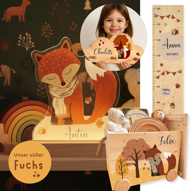 Spielzeugkiste Fuchs