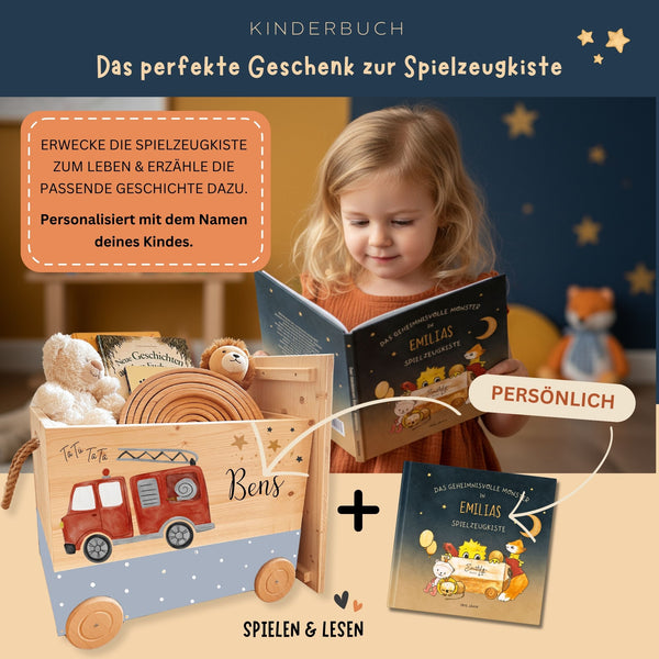 Spielzeugkiste  Feuerwehr