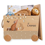 Spielzeugkiste Fuchs & Hase