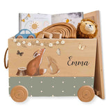 Spielzeugkiste Fuchs & Hase