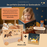 Spielzeugkiste Pferd