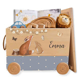 Spielzeugkiste Fuchs & Hase