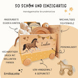 Spielzeugkiste Pferd