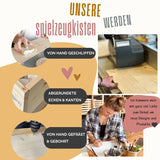 EmiliaLotte Spielzeugkiste aus Holz – Material und Sicherheit