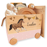 Spielzeugkiste Pferd