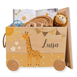 Spielzeugkiste Giraffe versch. Farben