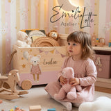 Spielzeugkiste Teddy Rosa