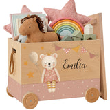 Spielzeugkiste Teddy Rosa