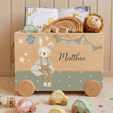 Spielzeugkiste Herr Hase