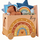 Spielzeugkiste bunter Regenbogen