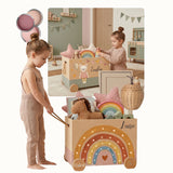 Spielzeugkiste bunter Regenbogen