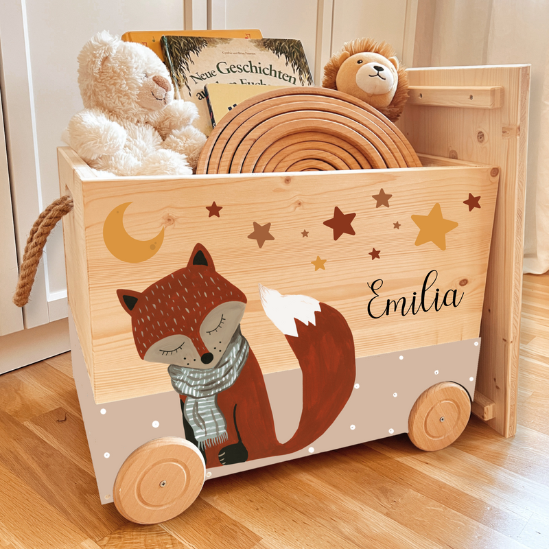 Spielzeugkiste Fuchs
