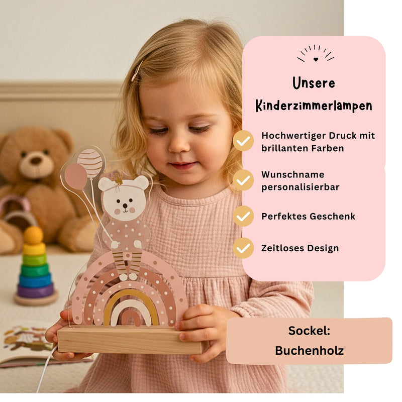 KinderzimmerlampeTeddy Rosa
