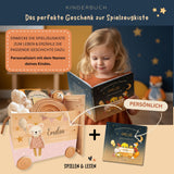 Spielzeugkiste Teddy Rosa