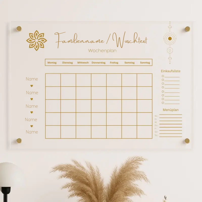 Teeinblue Wochenplaner Boho