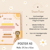 Poster A3 Alphabet Waldtiere