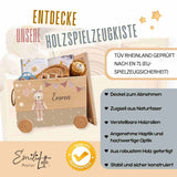 Spielzeugkiste Hase Rosa