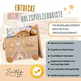 Spielzeugkiste Hase Regenbogen