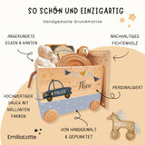Spielzeugkiste Polizeiauto