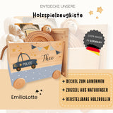 Spielzeugkiste Polizeiauto