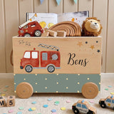 Spielzeugkiste  Feuerwehr