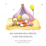 Das geheimnisvolle Monster in der Spielzeugkiste - personalisierbar