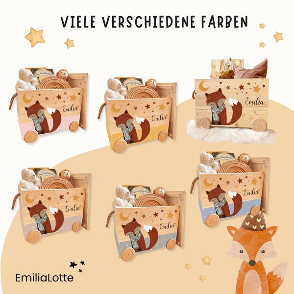 Spielzeugkiste Fuchs